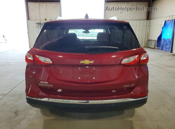 2GNAXUEV1M6150666 2021 CHEVROLET EQUINOX Красный Вид сзади