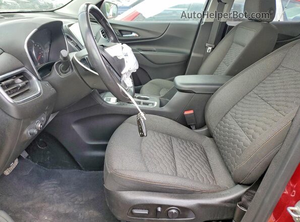 2GNAXUEV1M6150666 2021 CHEVROLET EQUINOX Красный Вид салона спереди