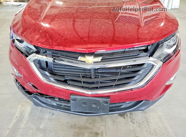 2GNAXUEV1M6150666 2021 CHEVROLET EQUINOX Красный Вид подкапотного пространства