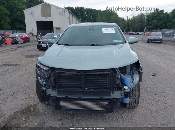 2GNAXUEV1N6107981 2022 CHEVROLET EQUINOX Teal Widok zestawu wskaźników