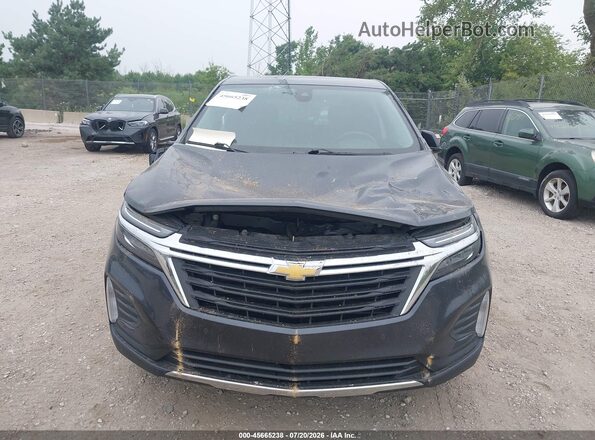 2GNAXUEV1N6152693 2022 CHEVROLET EQUINOX Черный Вид щитка приборов
