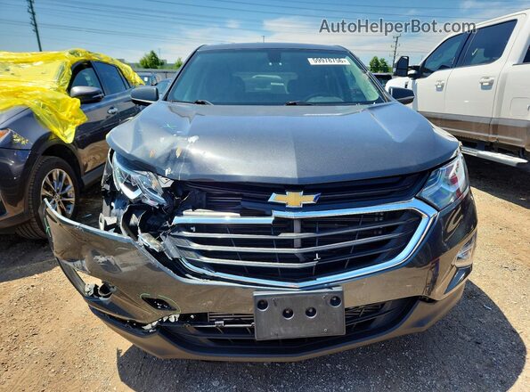 2GNAXUEV2K6122436 2019 CHEVROLET EQUINOX Gray Front view