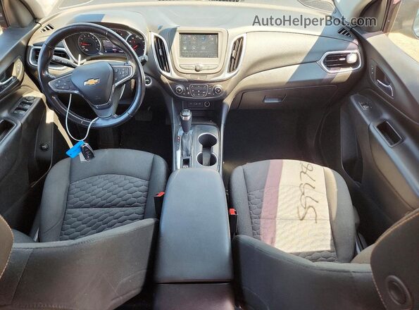 2GNAXUEV2K6122436 2019 CHEVROLET EQUINOX Gray Dashboard view
