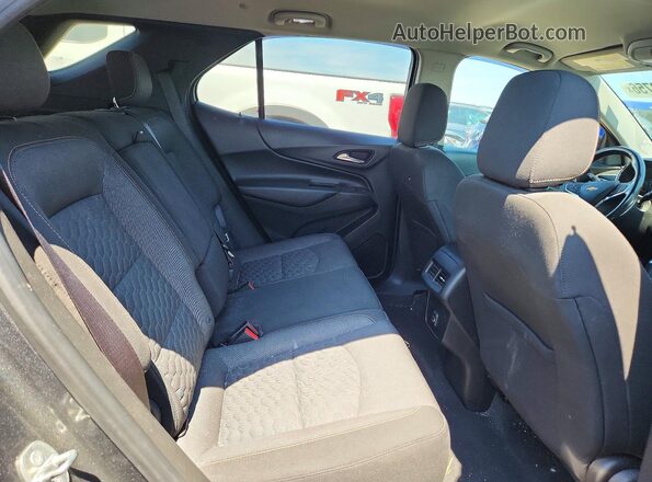 2GNAXUEV2K6122436 2019 CHEVROLET EQUINOX Gray Rear seats view