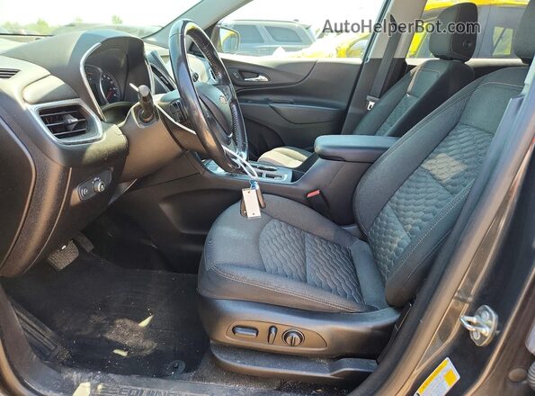 2GNAXUEV2K6122436 2019 CHEVROLET EQUINOX Gray Front interior view