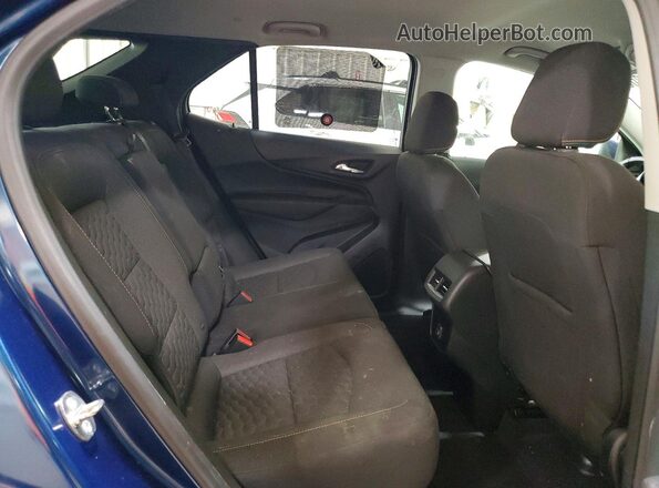 2GNAXUEV2K6162869 2019 CHEVROLET EQUINOX Синий Вид задней части салона