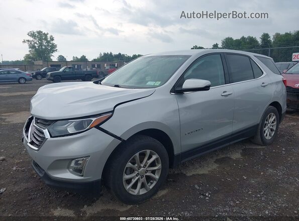 2GNAXUEV2K6261174 2019 CHEVROLET EQUINOX Silver Передня ліва чверть