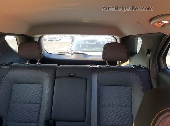 2GNAXUEV2K6270182 2019 CHEVROLET EQUINOX Gray Widok tylnych siedzeń