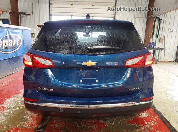 2GNAXUEV2L6151341 2020 CHEVROLET EQUINOX Blue Вид ззаду