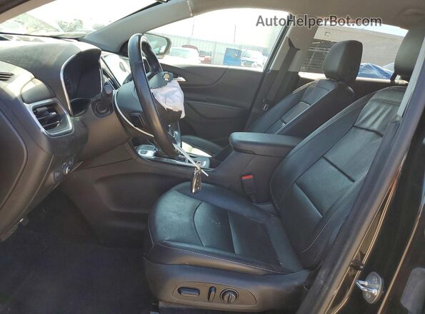 2GNAXUEV2L6182802 2020 CHEVROLET EQUINOX Black წინა სალონის ხედი