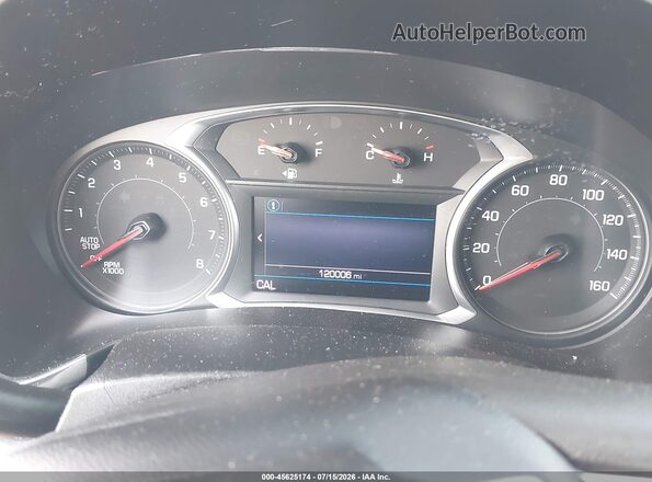 2GNAXUEV2L6194352 2020 CHEVROLET EQUINOX Gray Widok tylnych siedzeń