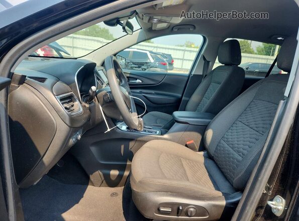 2GNAXUEV2M6120575 2021 CHEVROLET EQUINOX Charcoal Widok wnętrza z przodu