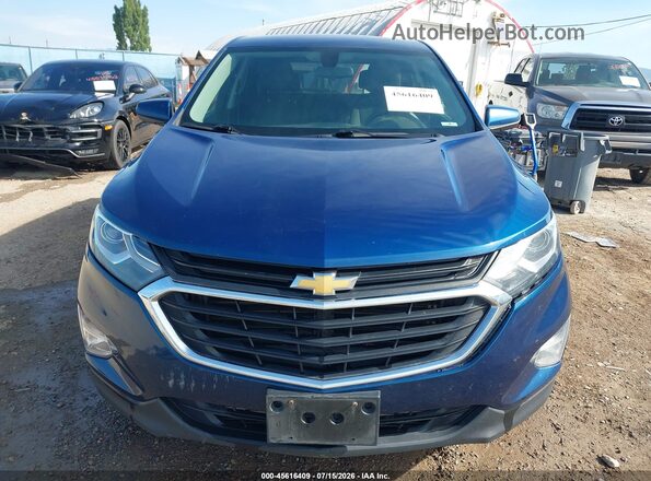 2GNAXUEV3K6296855 2019 CHEVROLET EQUINOX Синий Вид щитка приборов