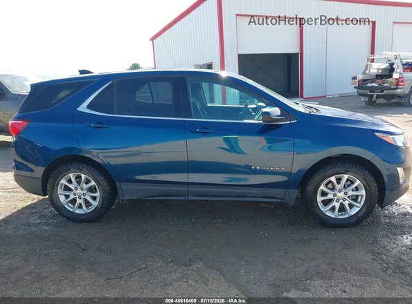 2GNAXUEV3K6296855 2019 CHEVROLET EQUINOX Синий Вид задней части салона