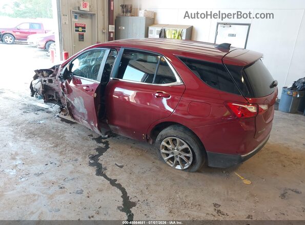 2GNAXUEV3M6137918 2021 CHEVROLET EQUINOX Red Rear left