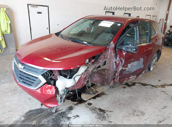 2GNAXUEV3M6137918 2021 CHEVROLET EQUINOX Red Front view