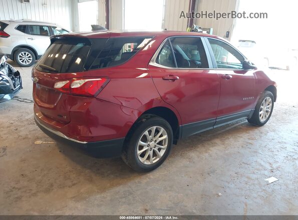 2GNAXUEV3M6137918 2021 CHEVROLET EQUINOX Red Rear right