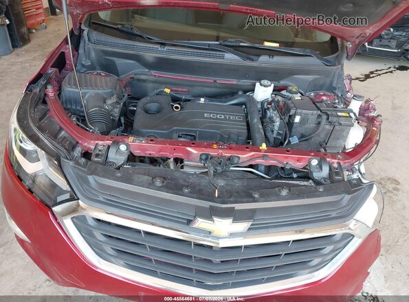 2GNAXUEV3M6137918 2021 CHEVROLET EQUINOX Red Rear view