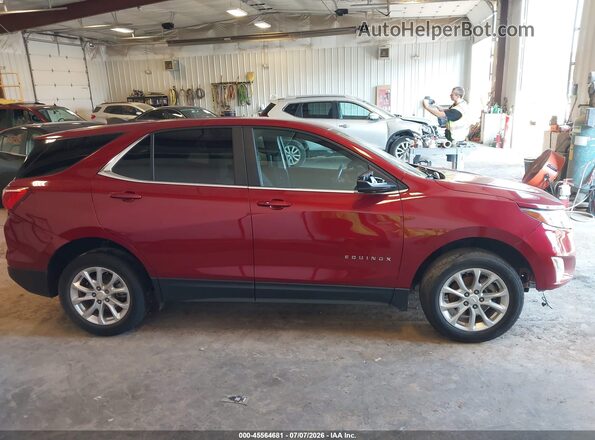 2GNAXUEV3M6137918 2021 CHEVROLET EQUINOX Red Rear interior view