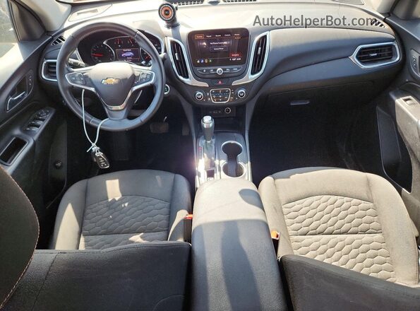 2GNAXUEV4K6140887 2019 CHEVROLET EQUINOX Blue Widok deski rozdzielczej