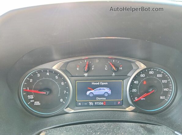 2GNAXUEV4K6140887 2019 CHEVROLET EQUINOX Blue Widok zestawu wskaźników