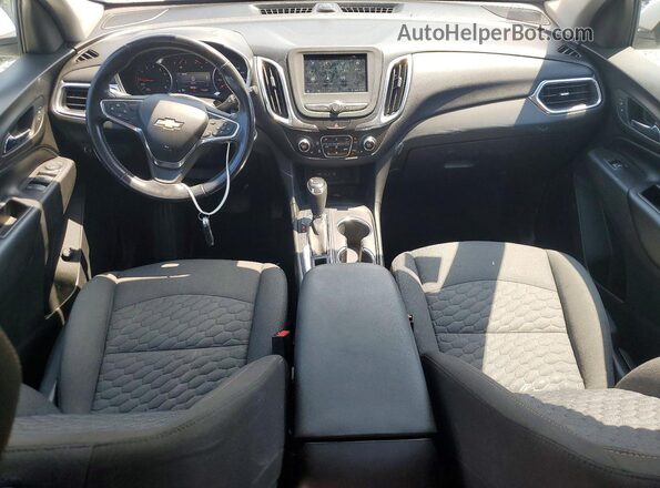 2GNAXUEV5K6104433 2019 CHEVROLET EQUINOX Белый Вид панели приборов