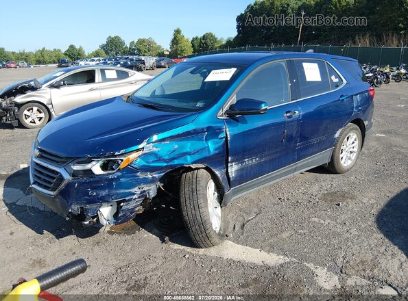 2GNAXUEV6K6292881 2019 CHEVROLET EQUINOX Blue Передня ліва чверть
