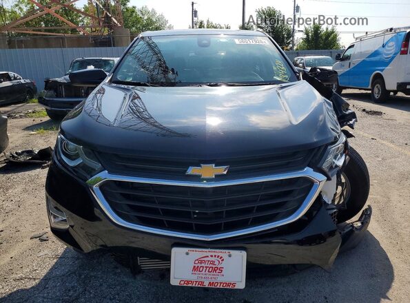 2GNAXUEV6L6218099 2020 CHEVROLET EQUINOX Black Front view
