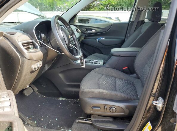 2GNAXUEV6L6218099 2020 CHEVROLET EQUINOX Black Front interior view