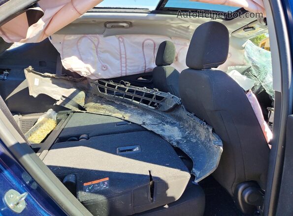 2GNAXUEV7K6136414 2019 CHEVROLET EQUINOX Blue Rear interior view