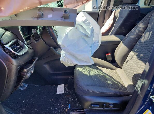 2GNAXUEV7K6136414 2019 CHEVROLET EQUINOX Blue Front interior view