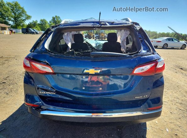 2GNAXUEV7K6136414 2019 CHEVROLET EQUINOX Blue Rear view