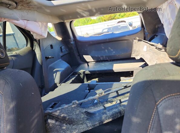 2GNAXUEV7K6136414 2019 CHEVROLET EQUINOX Blue Rear seats view