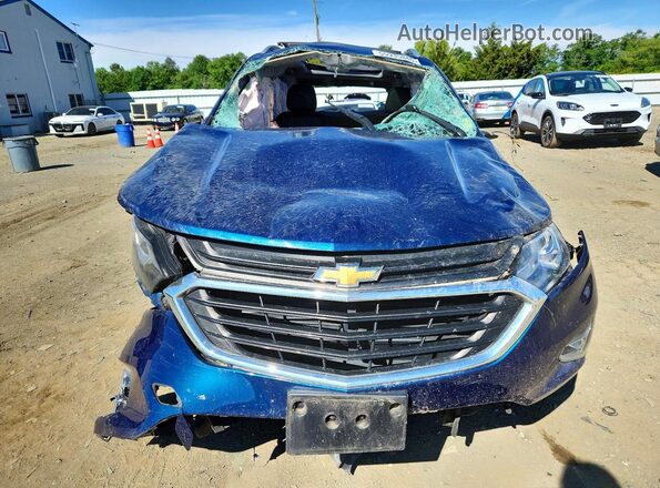 2GNAXUEV7K6136414 2019 CHEVROLET EQUINOX Blue Front view