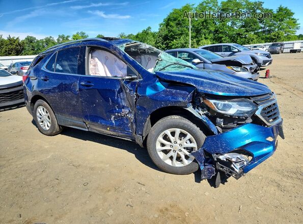 2GNAXUEV7K6136414 2019 CHEVROLET EQUINOX Blue Front right