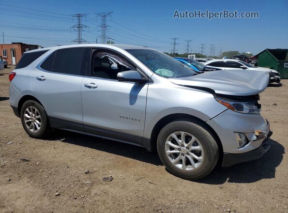 2GNAXUEV7K6145775 2019 CHEVROLET EQUINOX Silver Delantero derecho