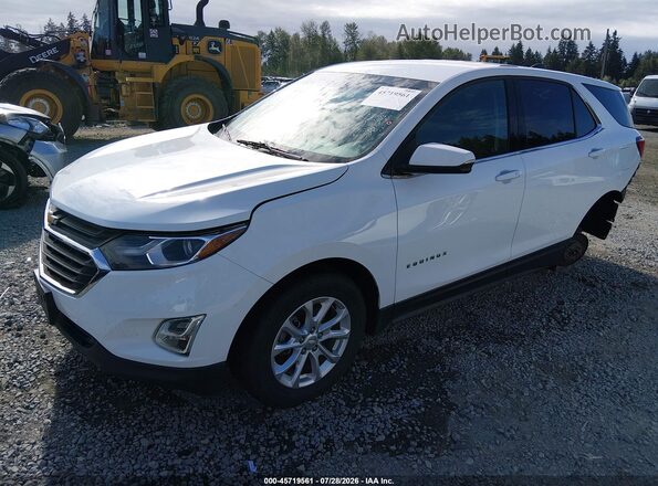 2GNAXUEV7K6181871 2019 CHEVROLET EQUINOX White Vista tres cuartos delantera izquierda