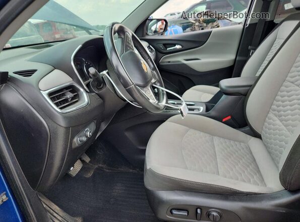 2GNAXUEV7K6183166 2019 CHEVROLET EQUINOX Blue Սալոնի դիմացի տեսք