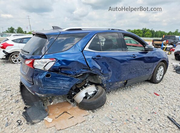2GNAXUEV7K6183166 2019 CHEVROLET EQUINOX Blue Հետևի աջ