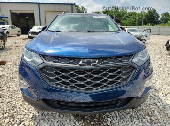 2GNAXUEV7K6183166 2019 CHEVROLET EQUINOX Blue Դիմացի տեսք