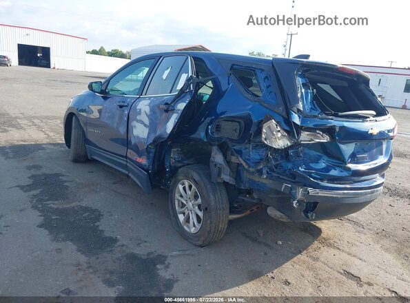 2GNAXUEV7L6152565 2020 CHEVROLET EQUINOX Blue Tył lewy