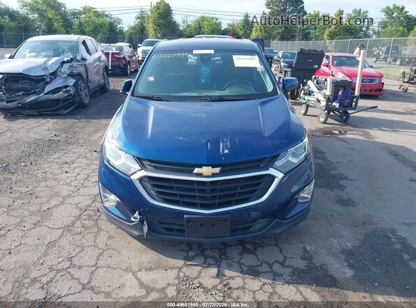 2GNAXUEV7L6152565 2020 CHEVROLET EQUINOX Blue Widok deski rozdzielczej
