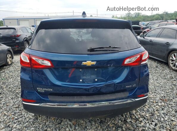 2GNAXUEV7M6104503 2021 CHEVROLET EQUINOX Blue Вид ззаду