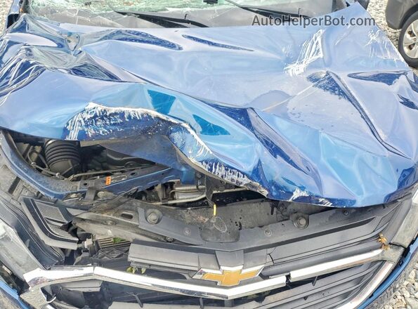 2GNAXUEV7M6104503 2021 CHEVROLET EQUINOX Blue Вид підкапотного простору