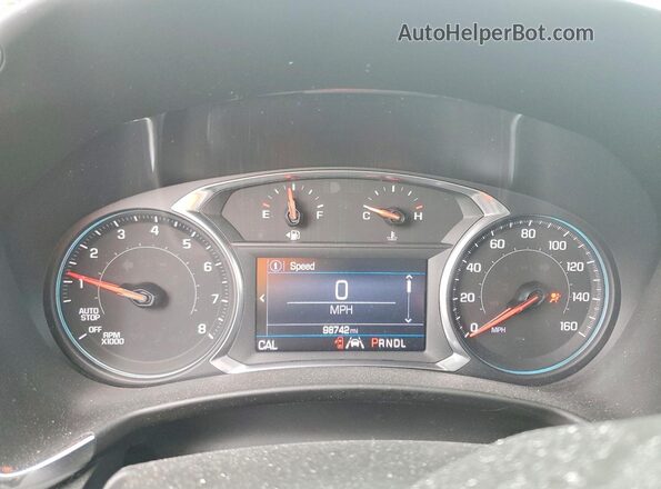 2GNAXUEV7M6132575 2021 CHEVROLET EQUINOX Black Սարքավորումների վահանակի տեսք