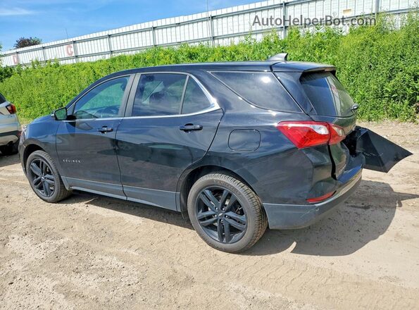 2GNAXUEV7M6132575 2021 CHEVROLET EQUINOX Black Հետևի ձախ