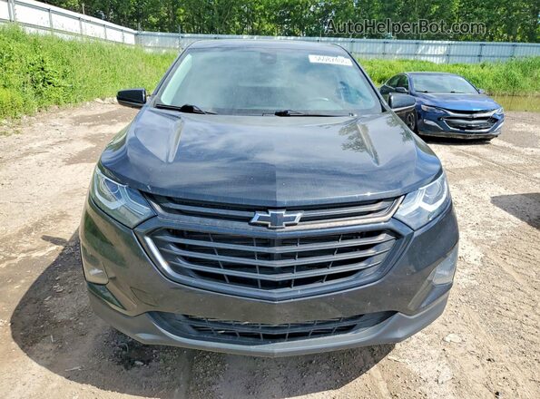 2GNAXUEV7M6132575 2021 CHEVROLET EQUINOX Black Դիմացի տեսք