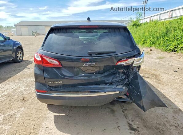 2GNAXUEV7M6132575 2021 CHEVROLET EQUINOX Black Հետևի տեսք