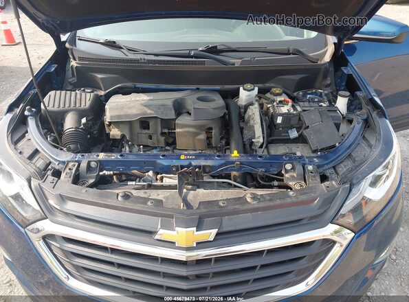 2GNAXUEV7M6134035 2021 CHEVROLET EQUINOX Blue Вид спереду