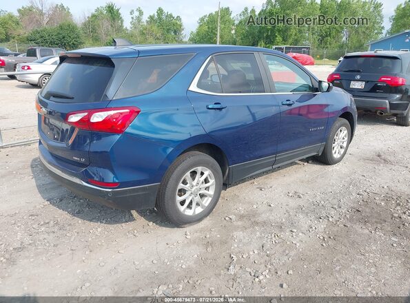 2GNAXUEV7M6134035 2021 CHEVROLET EQUINOX Blue Задня права чверть